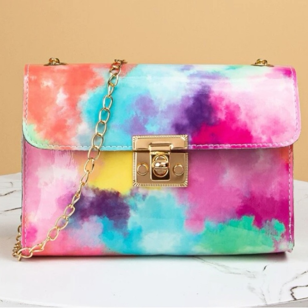 Small tie dye purse - Picture 2 of 9